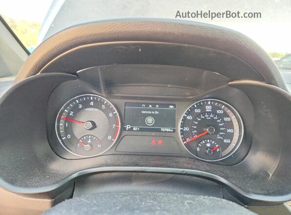 3KPF44AC6ME279448 2021 KIA FORTE Серый Вид щитка приборов