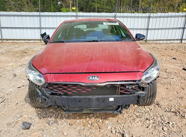 3KPF44AC7LE171578 2020 KIA FORTE Красный Вид спереди