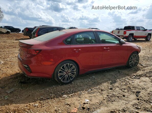 3KPF44AC7LE171578 2020 KIA FORTE Красный Задняя правая четверть