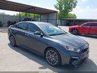 2021 Kia Forte Gt Gray vin: 3KPF44AC7ME376528