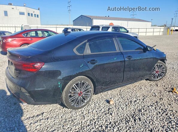 3KPF44AC7NE447633 2022 KIA FORTE Черный Задняя правая четверть