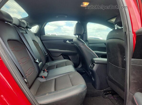 3KPF44AC8NE467115 2022 KIA FORTE Красный Вид задних сидений