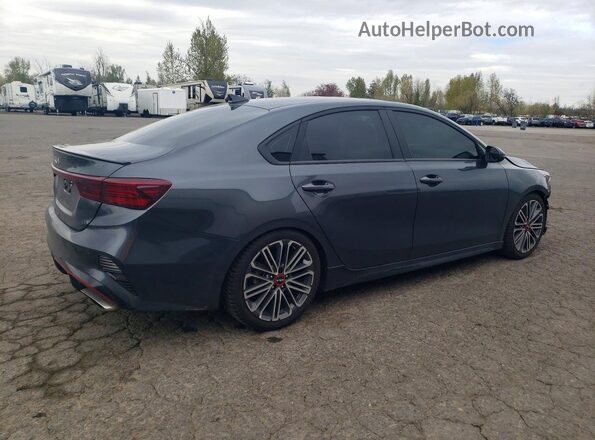 3KPF44AC8RE752628 2024 KIA FORTE Gray უკანა მარჯვენა