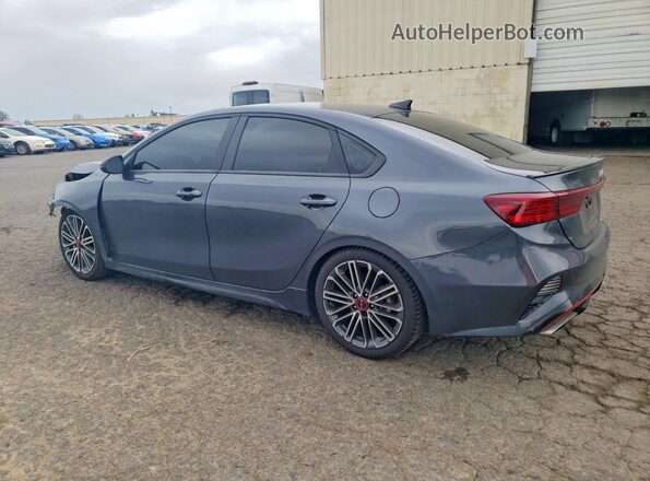 3KPF44AC8RE752628 2024 KIA FORTE Gray უკანა მარცხენა