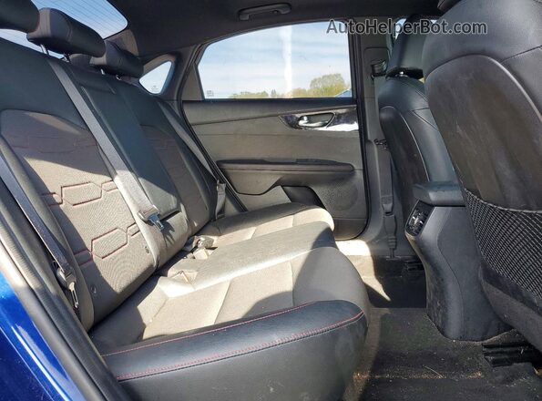 3KPF44AC9ME397896 2021 KIA FORTE Синий Вид задних сидений