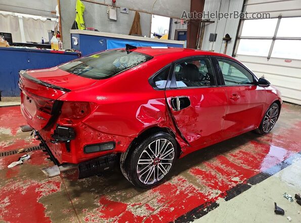 3KPF44ACXME303072 2021 KIA FORTE Красный Задняя правая четверть