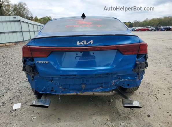 3KPF44ACXRE721137 2024 KIA FORTE Blue უკანა ხედი