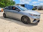 2022 Kia Forte Gt Line Gray vin: 3KPF54AD0NE448855