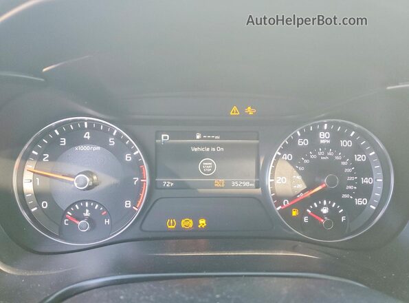3KPF54AD1RE829894 2024 KIA FORTE Белый Вид щитка приборов