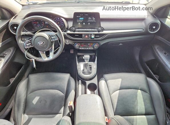 3KPF54AD2KE096230 2019 KIA FORTE Угольный Вид панели приборов