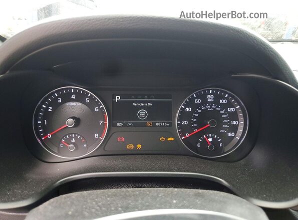 3KPF54AD2PE645268 2023 KIA FORTE Белый Вид щитка приборов