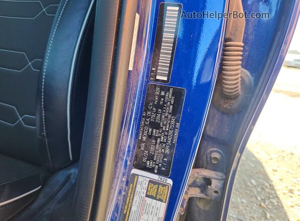 3KPF54AD2RE753845 2024 KIA FORTE Blue Շարժիչի բաժամունքի տեսք