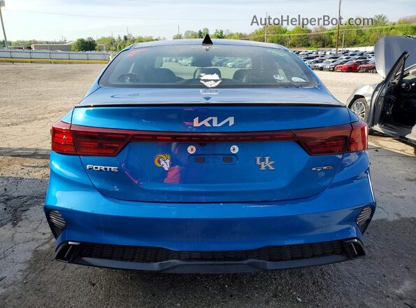 3KPF54AD3NE456366 2022 KIA FORTE Синий Вид сзади