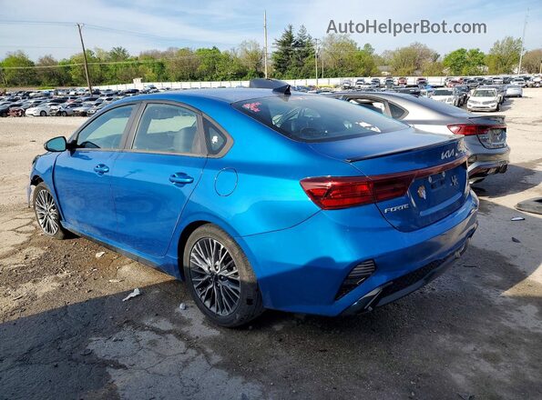 3KPF54AD3NE456366 2022 KIA FORTE Синий Задняя левая четверть