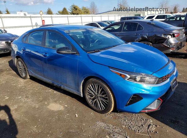 3KPF54AD5PE576589 2023 KIA FORTE Синий Передняя правая четверть