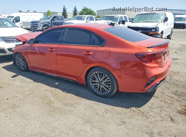 3KPF54AD7PE565593 2023 KIA FORTE Оранжевый Задняя левая четверть