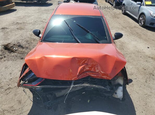 3KPF54AD7PE565593 2023 KIA FORTE Оранжевый Вид спереди