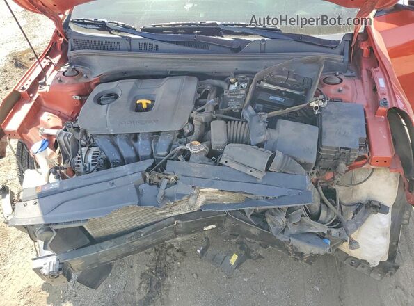 3KPF54AD7PE565593 2023 KIA FORTE Оранжевый Вид задней части салона