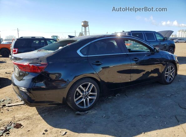 3KPF54AD8ME405203 2021 KIA FORTE Black Tył prawy