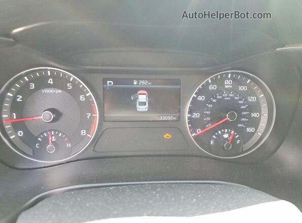 3KPF54AD8PE558457 2023 KIA FORTE Gray Widok zestawu wskaźników