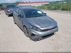 2023 Kia Forte Gt-line Gray vin: 3KPF54AD8PE646635