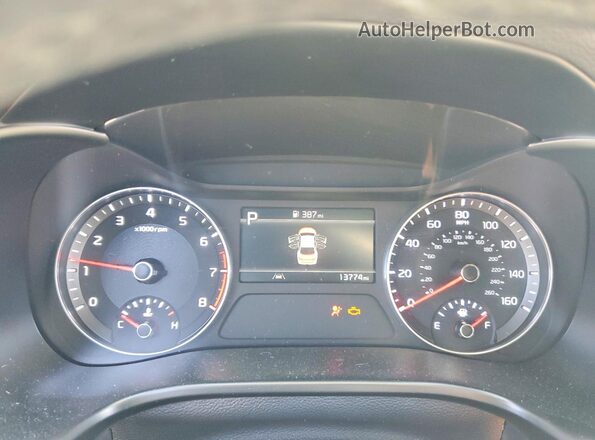 3KPF54AD8RE802482 2024 KIA FORTE Черный Вид щитка приборов