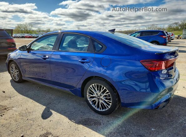 3KPF54AD8RE832307 2024 KIA FORTE Синий Задняя левая четверть
