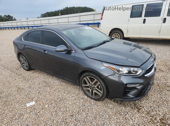 3KPF54AD9KE034145 2019 KIA FORTE Серый Передняя правая четверть