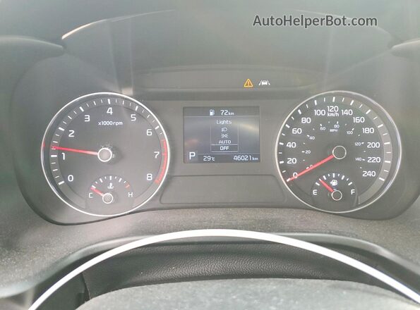 3KPF54AD9ME392235 2021 KIA FORTE Черный Вид щитка приборов