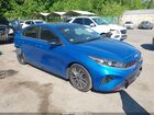 2022 Kia Forte Gt-line Blue vin: 3KPF54AD9NE421489