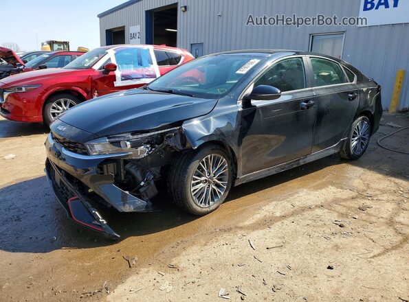 3KPF54AD9PE568110 2023 KIA FORTE Black Front left