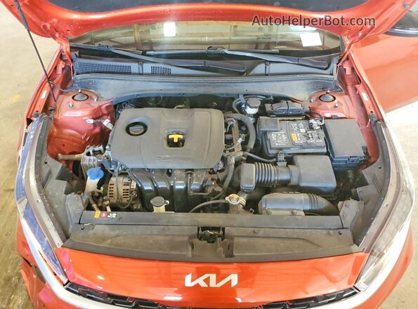 3KPF54AD9PE576790 2023 KIA FORTE Оранжевый Вид задней части салона