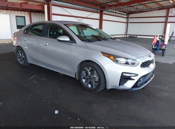 3KPF54ADXLE172035 2020 KIA FORTE Silver Przód prawy