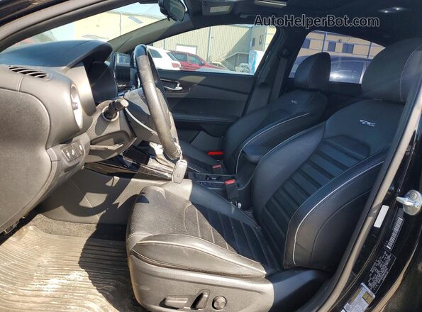 3KPF54ADXNE479062 2022 KIA FORTE Black Widok wnętrza z przodu