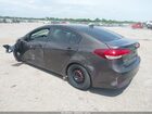 2017 Kia Forte Lx Gray vin: 3KPFK4A72HE025962
