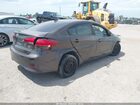 2017 Kia Forte Lx Gray vin: 3KPFK4A72HE025962