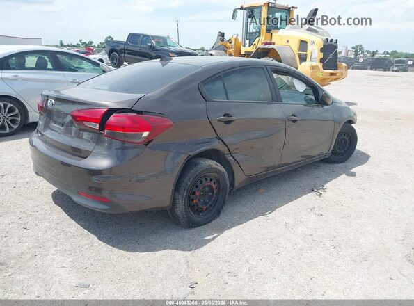 3KPFK4A72HE025962 2017 KIA FORTE Gray Tył prawy