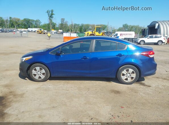 3KPFK4A72JE169923 2018 KIA FORTE Синий Панорамный вид салона 360°