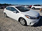 2017 Kia Forte Lx Белый vin: 3KPFK4A73HE055665