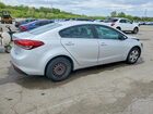 2017 Kia Forte Lx Silver vin: 3KPFK4A74HE097536