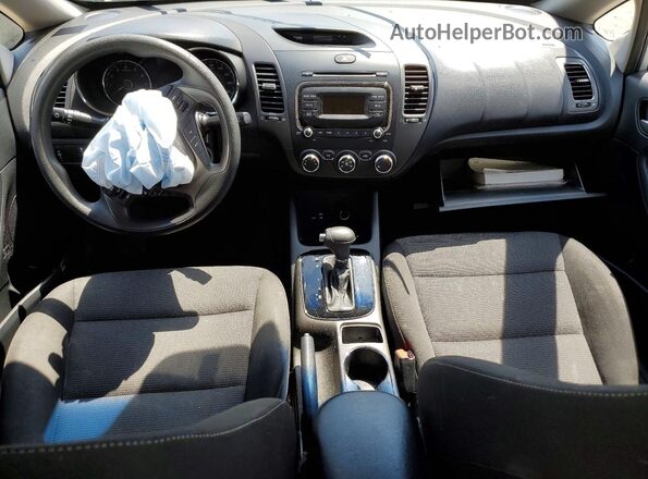 3KPFK4A75HE068319 2017 KIA FORTE Серебряный Вид панели приборов