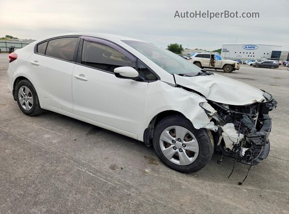 3KPFK4A76HE092984 2017 KIA FORTE White Przód prawy