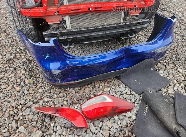 3KPFK4A76HE106429 2017 KIA FORTE Синий Вид подкапотного пространства
