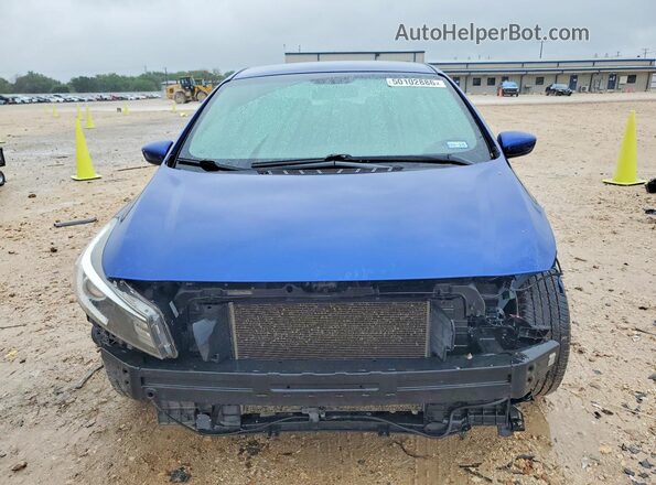3KPFK4A76JE269877 2018 KIA FORTE Синий Вид спереди