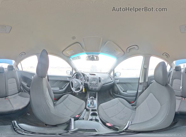 3KPFK4A76JE269877 2018 KIA FORTE Синий Панорамный вид салона 360°