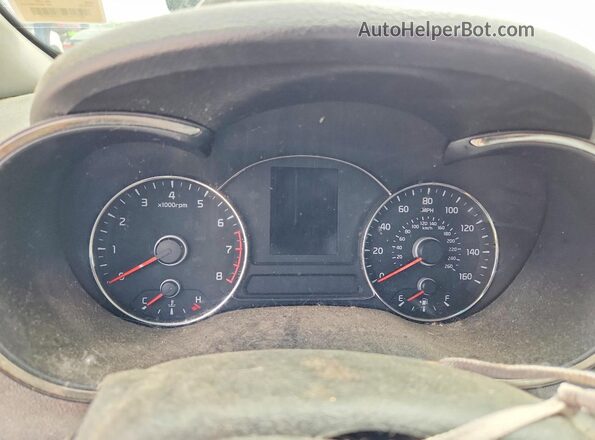 3KPFK4A77HE064787 2017 KIA FORTE Синий Вид щитка приборов