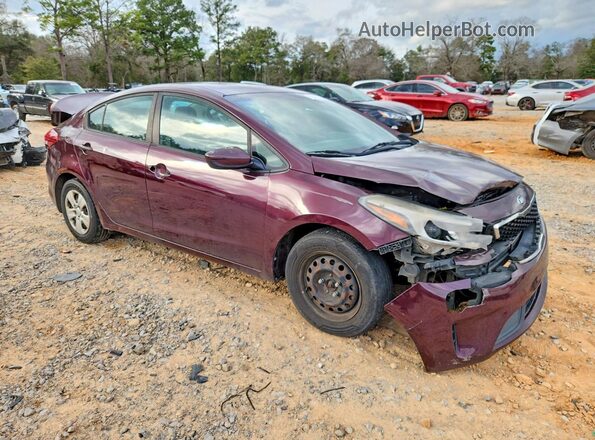 3KPFK4A79HE030558 2017 KIA FORTE Фиолетовый Передняя правая четверть