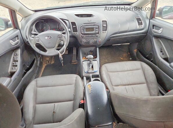 3KPFK4A79HE030558 2017 KIA FORTE Фиолетовый Вид панели приборов