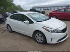 2017 Kia Forte Lx White vin: 3KPFK4A79HE030849