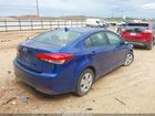 2017 Kia Forte Lx Синий vin: 3KPFK4A79HE098097